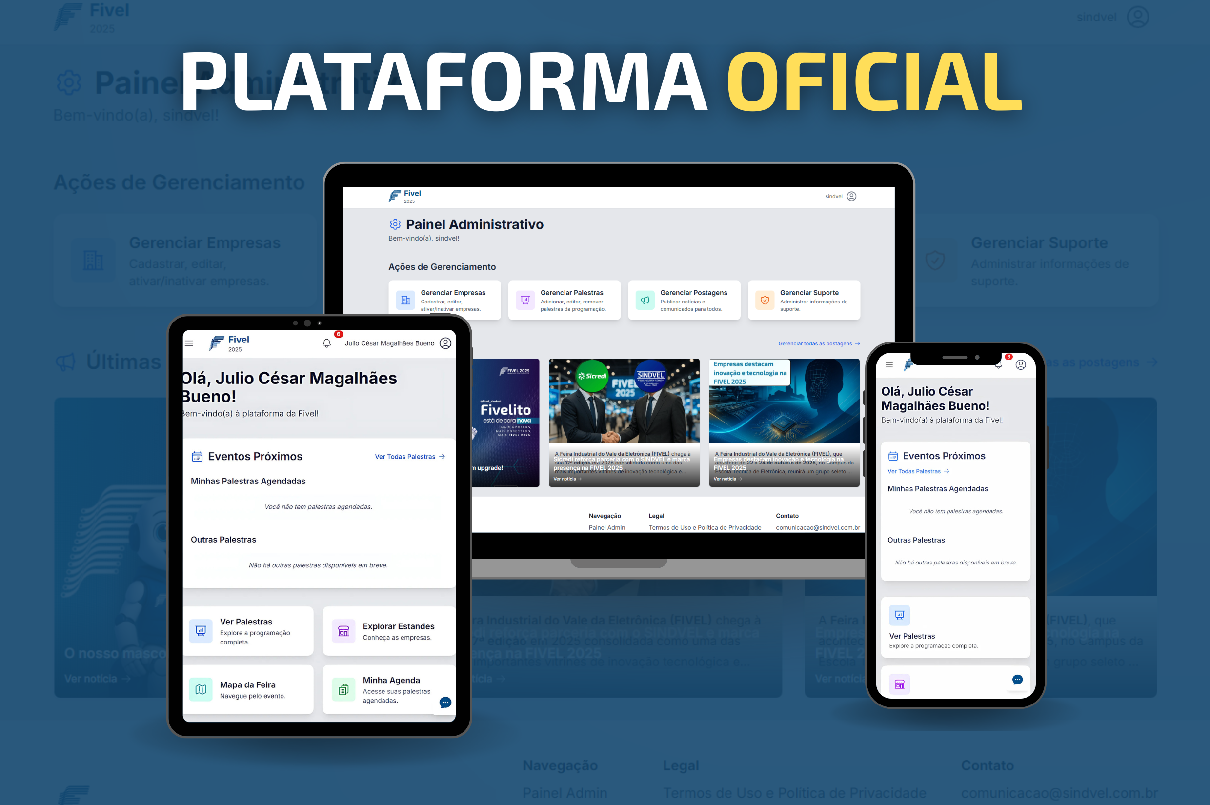 FIVEL 2025 lança aplicativo oficial