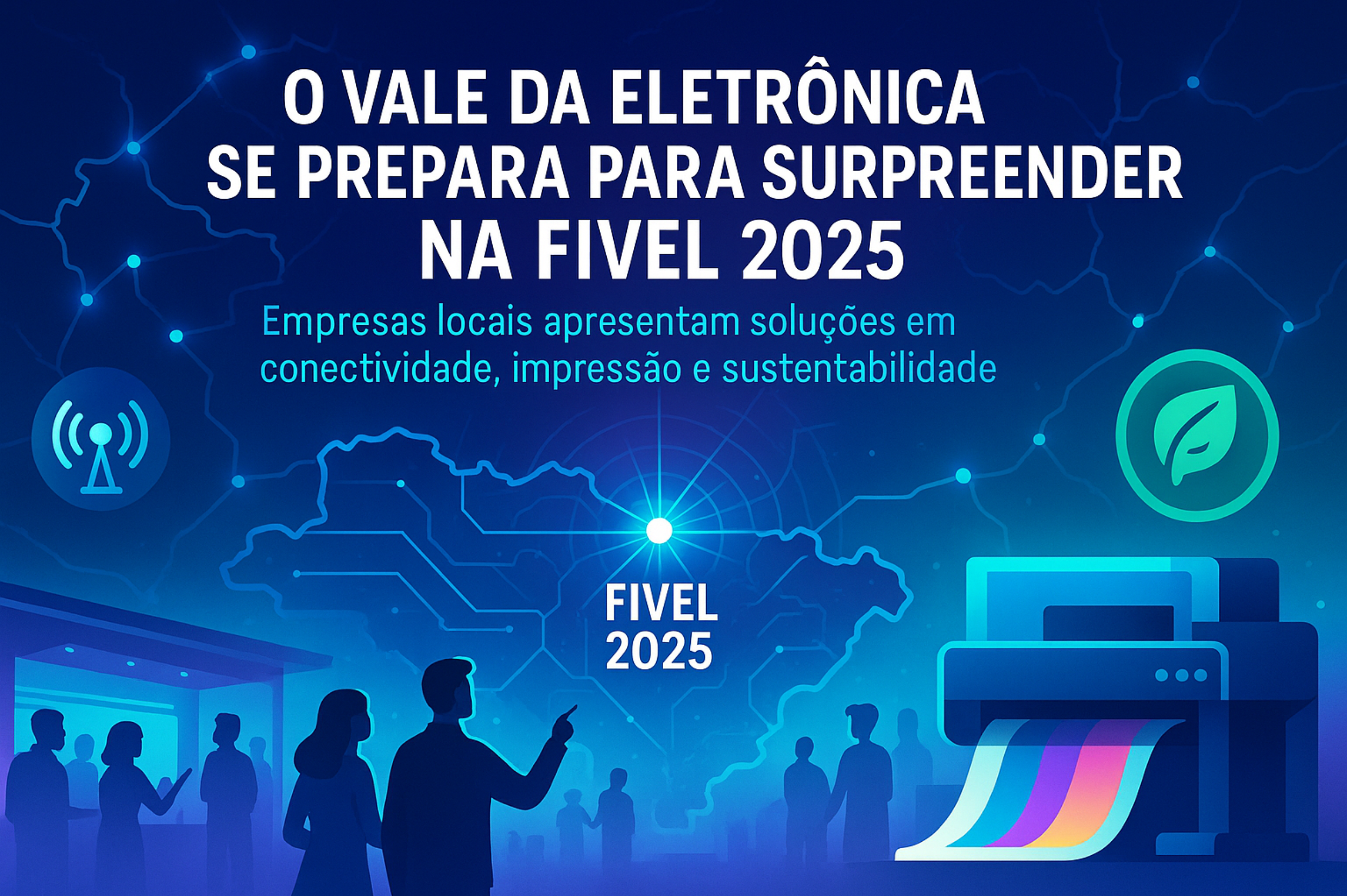 Empresas do Vale da Eletrônica se preparam para surpreender na FIVEL 2025 com inovação, tecnologia e produção local